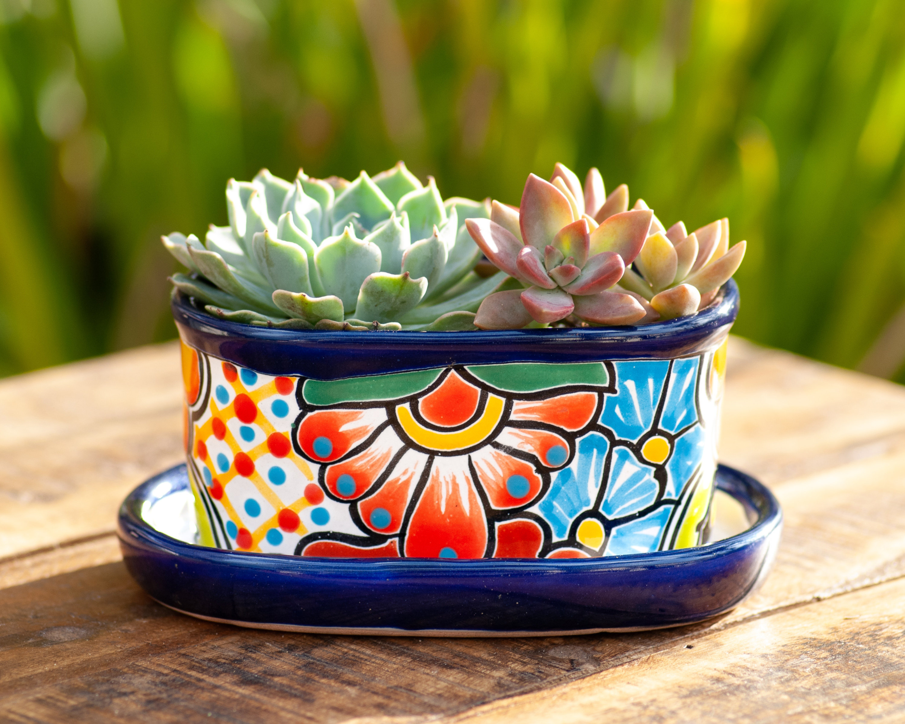 Talavera outlet cat pot